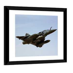 Mirage Fighter Jet Plane Wall Art