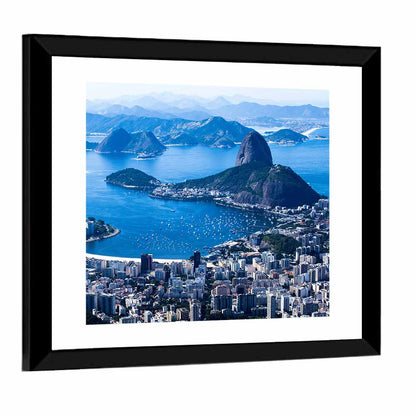 Sugarloaf Mountain and Botafogo Bay Wall Art