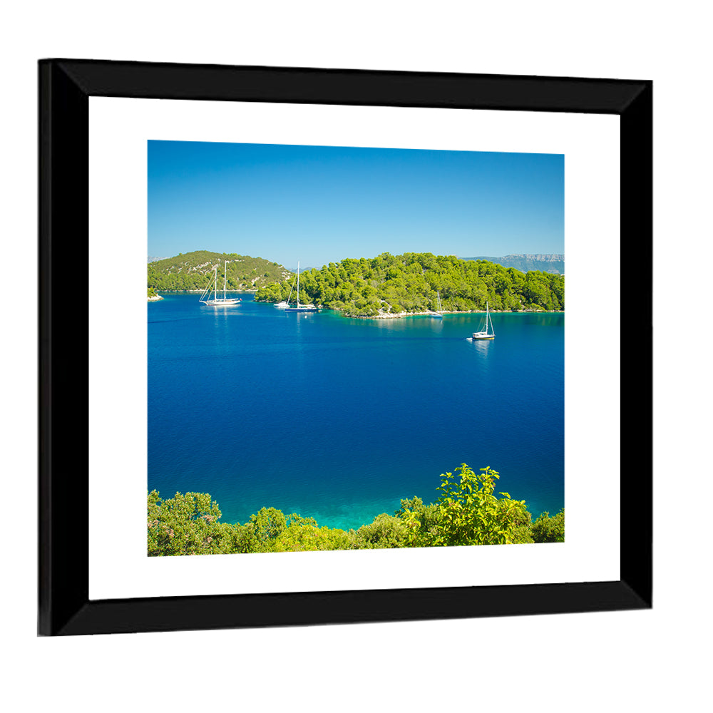 Mljet Coastline Croatia Wall Art