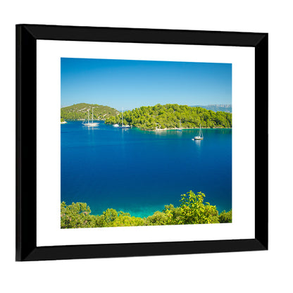 Mljet Coastline Croatia Wall Art