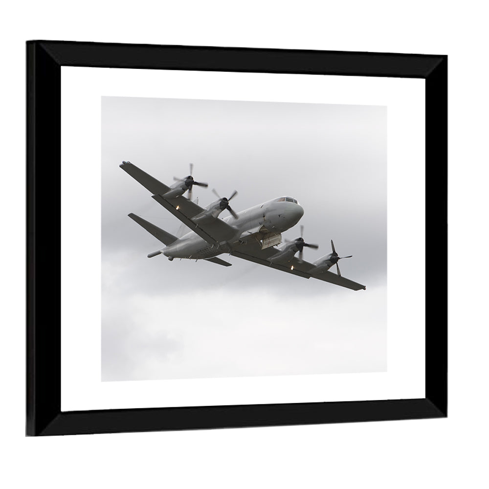 Turboprop Maritime Patrol Aircraft Wall Art