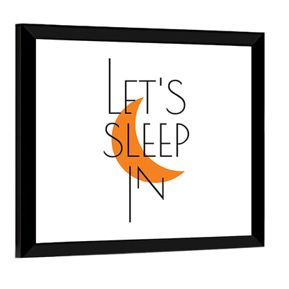 Inspirational Quote "Let`s Step In" Wall Art