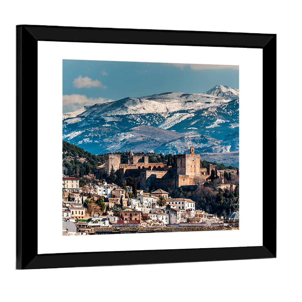 Alhambra City View Wall Art