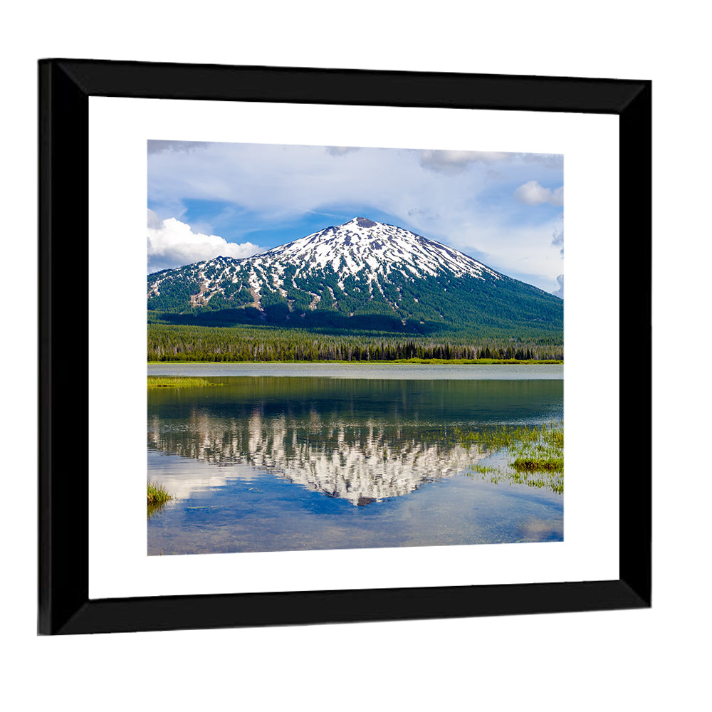 Mount Bachelor In Oregon Wall Art