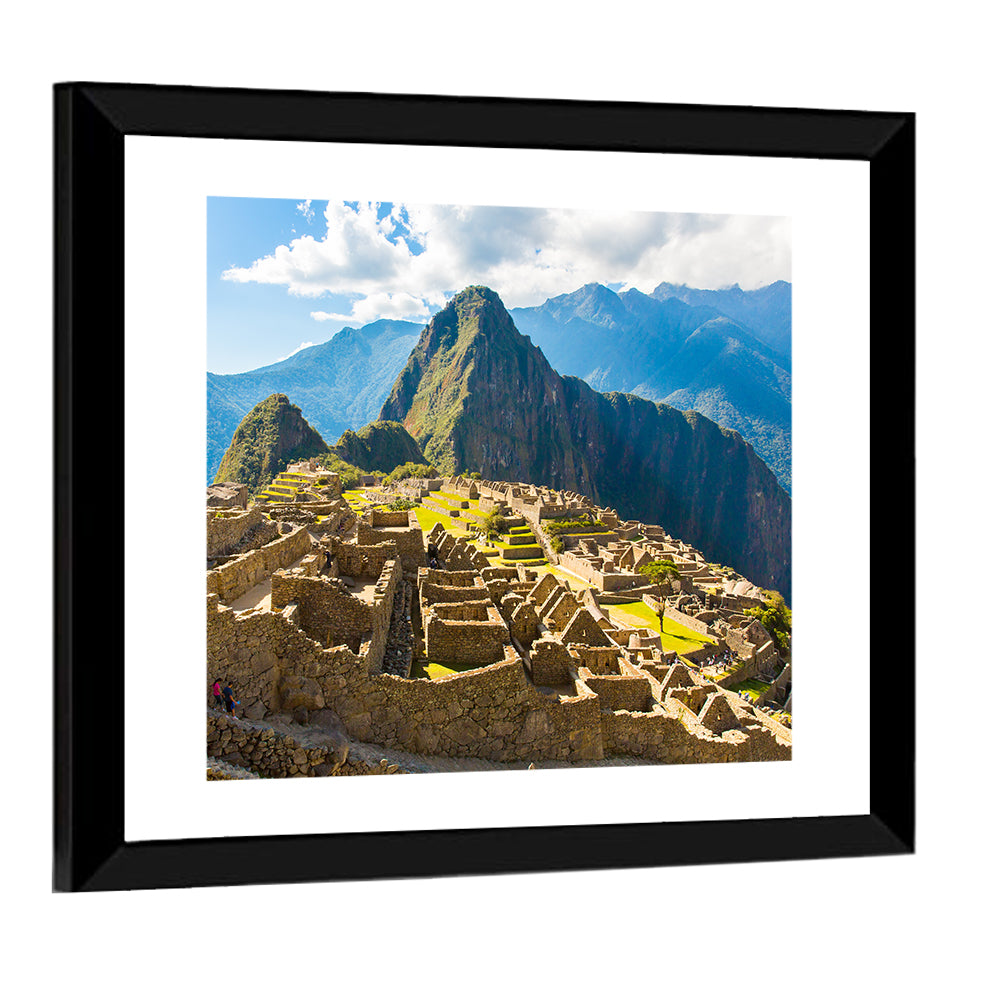 Terraced Ruins of Machu Picchu Wall Art