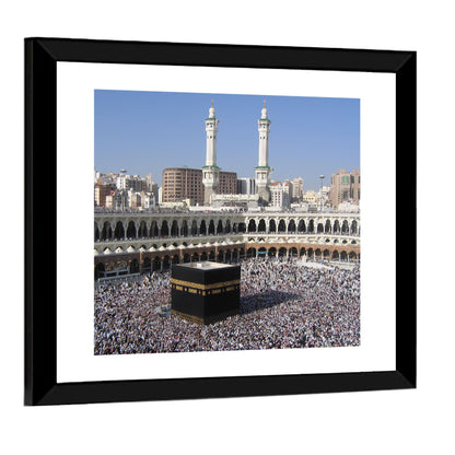 Kaaba at Masjid Al-haram Wall Art