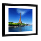 Seine and Eiffel Tower, Paris Wall Art