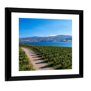 Lake Okanagan & Mountians Wall Art