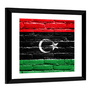 Flag Of Libya Wall Art