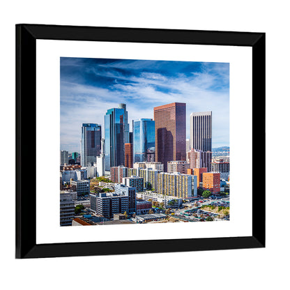 Downtown Los Angeles Skyline Wall Art