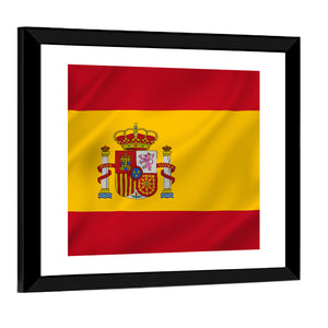 National Flag Of Spain Wall Art