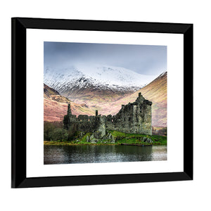 Kilchurn Castle in Winter Wall Art