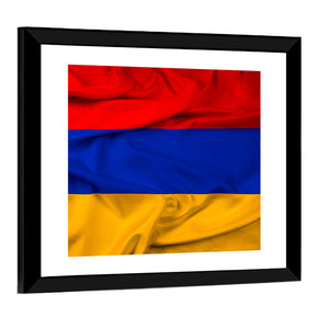 Waving Flag Of Armenia Wall Art