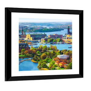 Old Town Gamla Stan In Sweden Wall Art