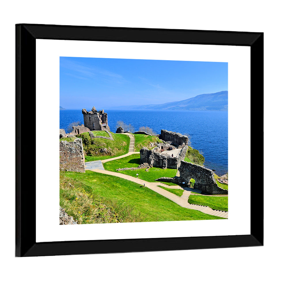 Urquhart Castle Ruins Wall Art