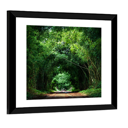Bamboo Road in Kyoto Wall Art