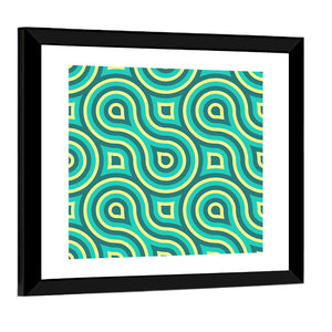 Retro Seamless Pattern Wall Art