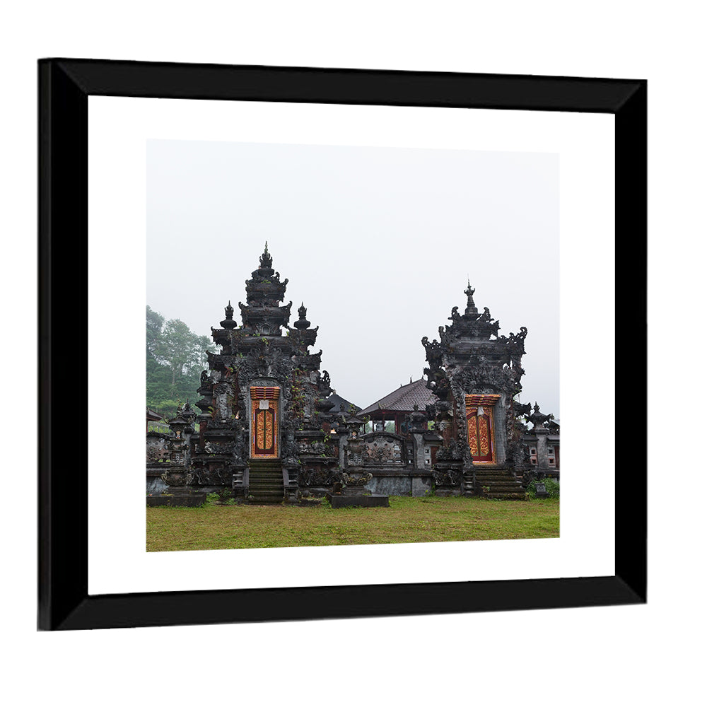 Pura Ulun Danu Buyan Temple Wall Art
