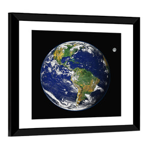 America From Space Wall Art