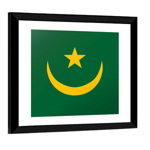 Flag Of Mauritania Wall Art