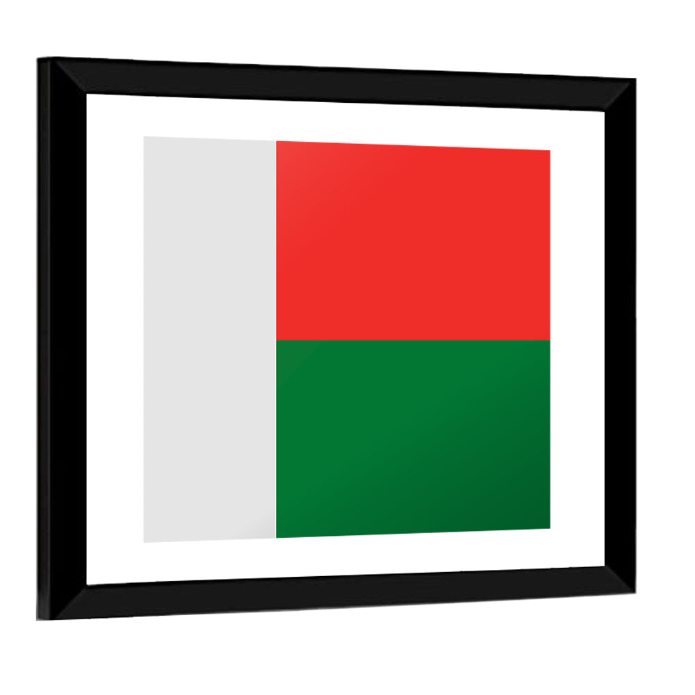 Madagascar Flag Wall Art