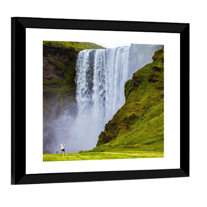 Skogafoss Waterfall Iceland Wall Art