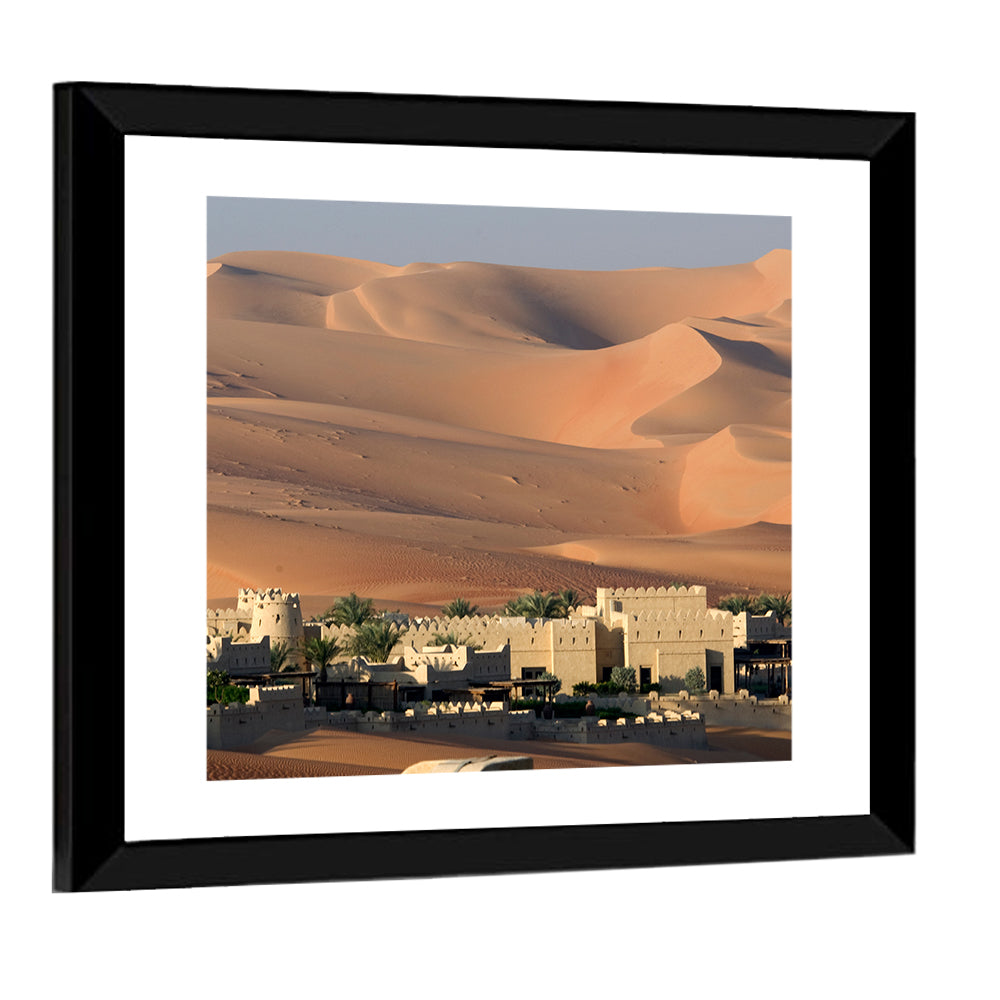 Abu Dhabi Desert Dunes Wall Art