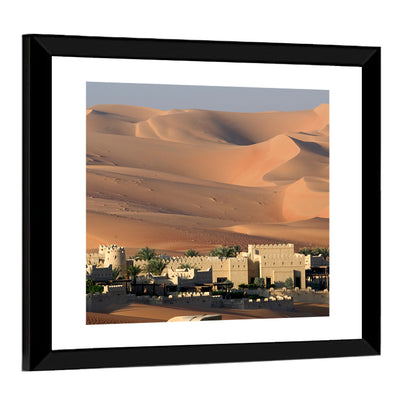 Abu Dhabi Desert Dunes Wall Art