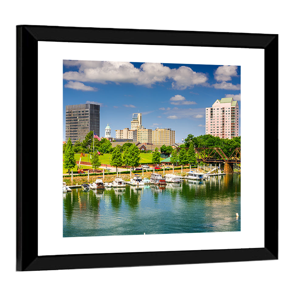 Augusta Canal Skyline Wall Art