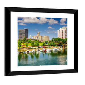 Augusta Downtown Skyline Wall Art