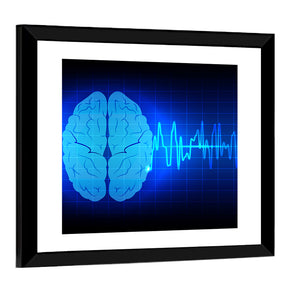 Brain Wave Abstract Wall Art