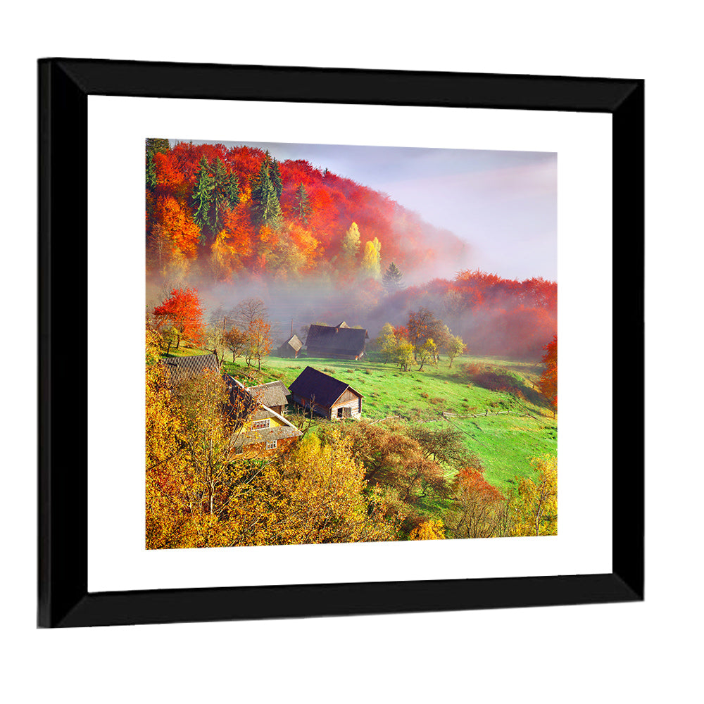 Carpathian Mountains Landscape Wall Art
