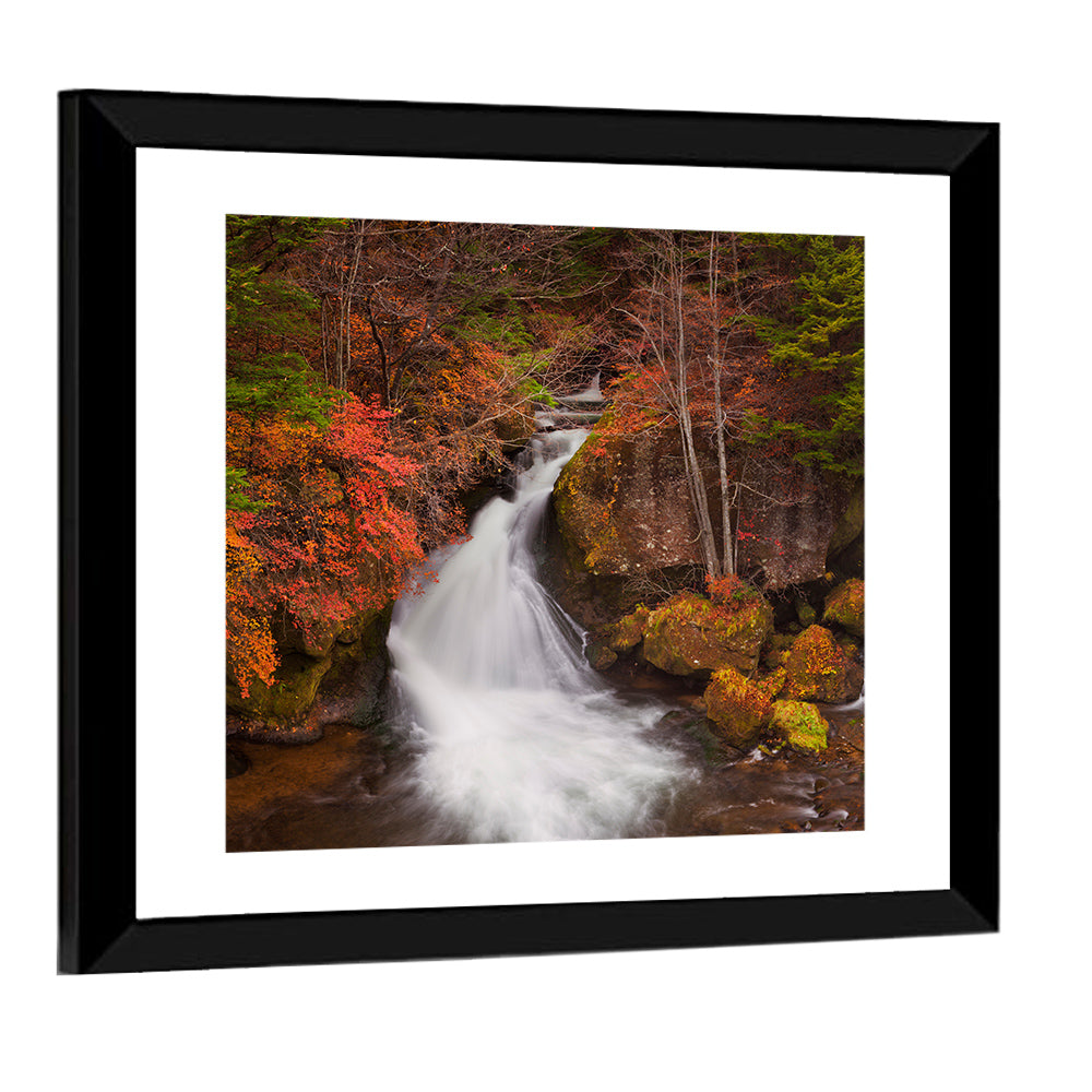 Ryuzu Falls, Nikko Japan Wall Art