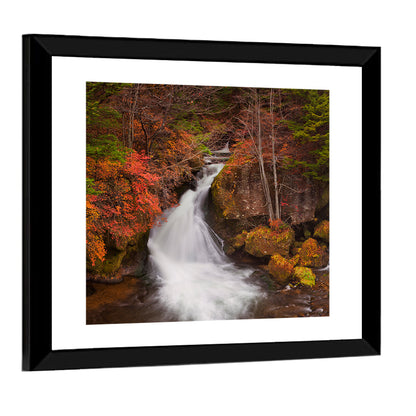 Ryuzu Falls, Nikko Japan Wall Art