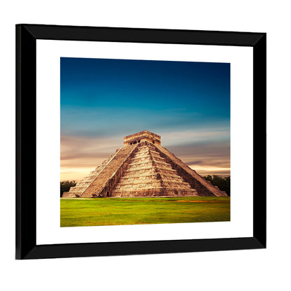 Temple of Kukulkan, Chichen Itza Wall Art