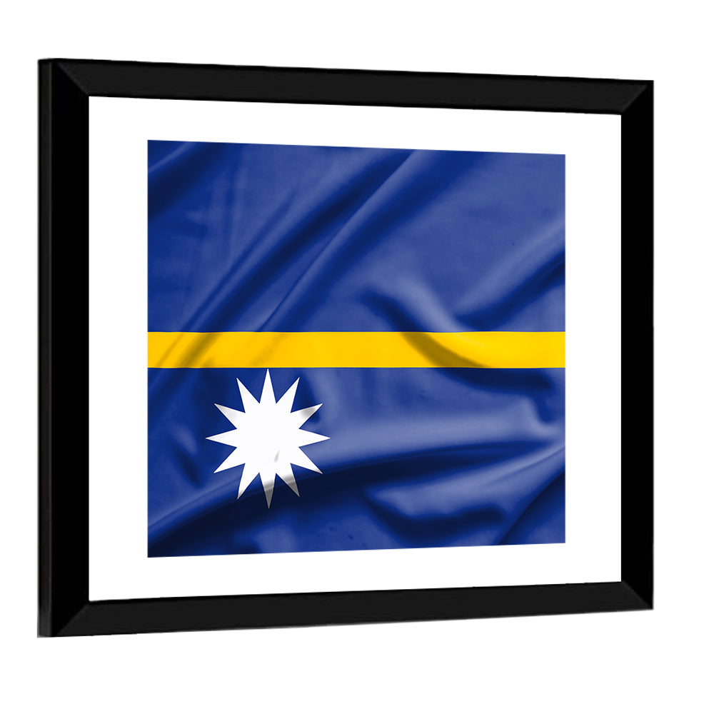 Flag of Nauru Wall Art