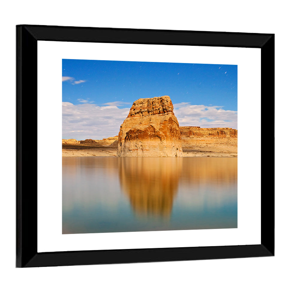Lone Rock at Lake Powell Wall Art