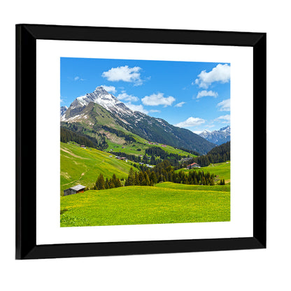 Biberkopf Meadow View Wall Art