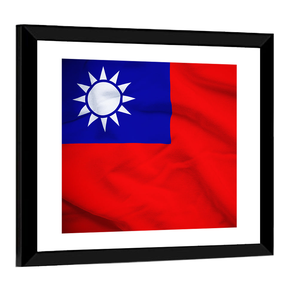 Taiwan National Flag Wall Art