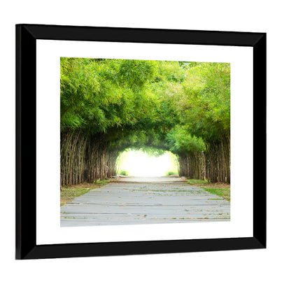 Kyoto Bamboo Canopy Walkway Wall Art