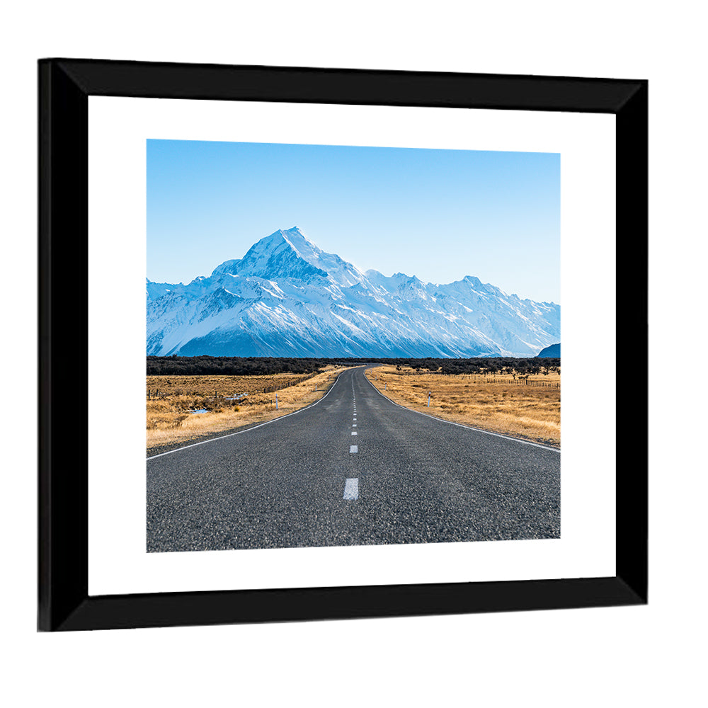 Road to Mount Cook Wall Art