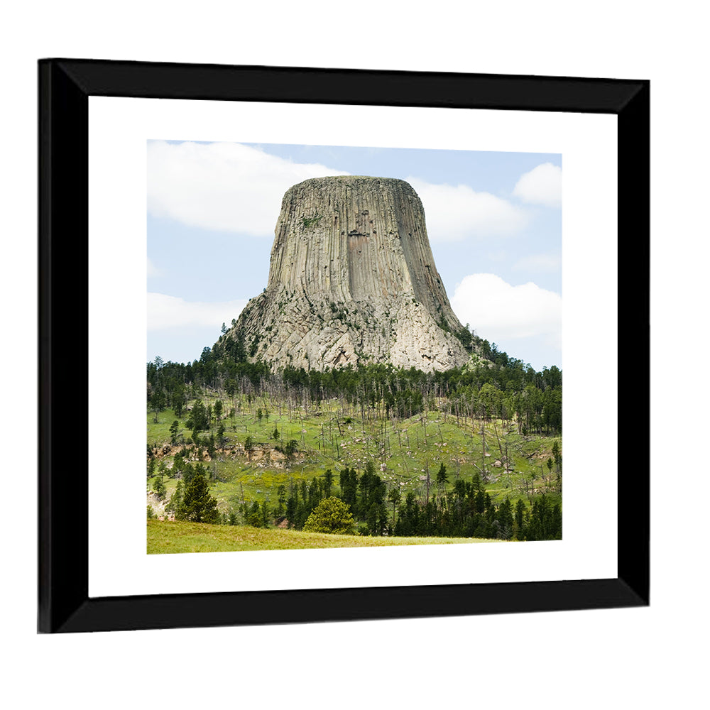 Devils Tower Columnar Monolith Wall Art