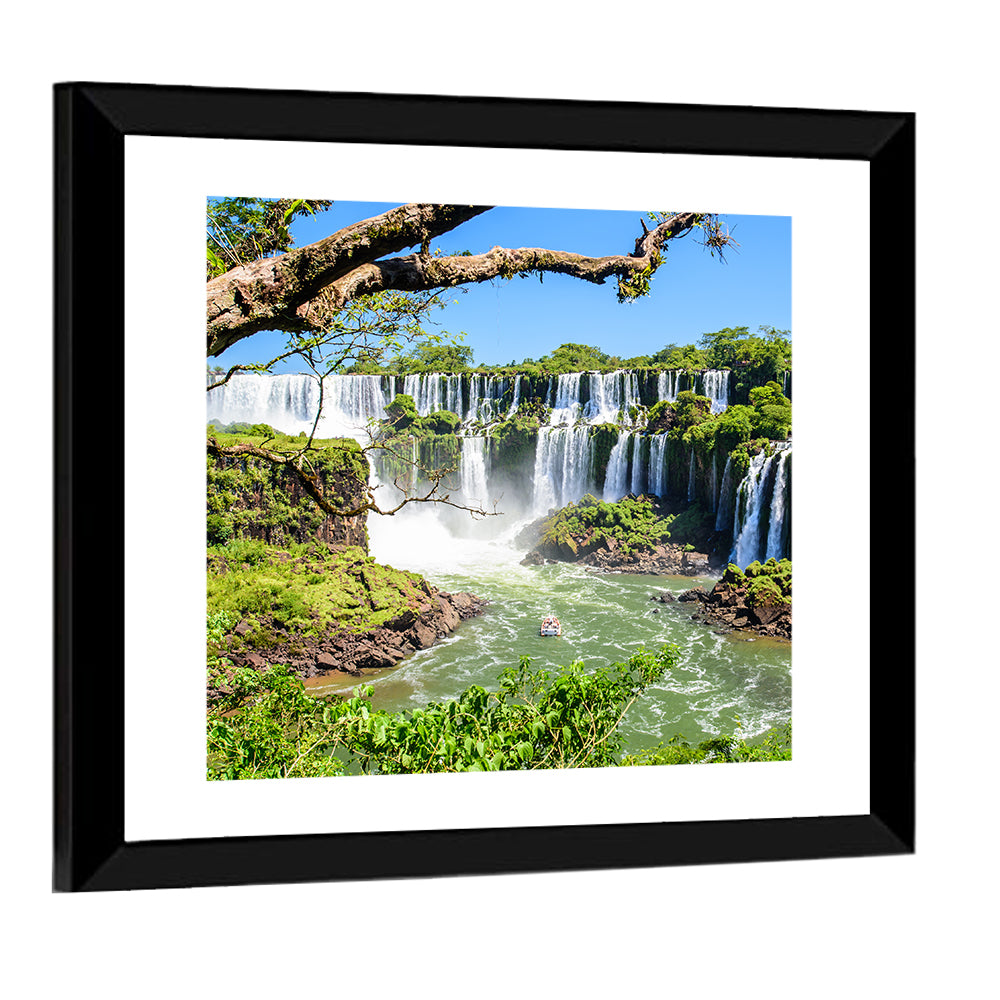 Iguazu Falls from Argentina Wall Art