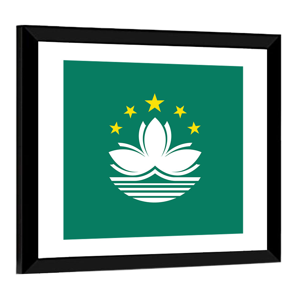 Flag Of Macau Wall Art