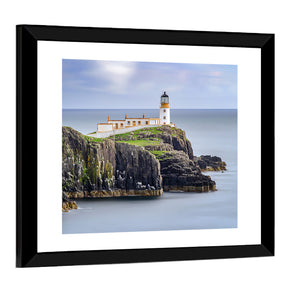 Lighthouse On Neist Point Cliffs Wall Art