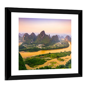 Karst Mountains Of Xingping China Wall Art