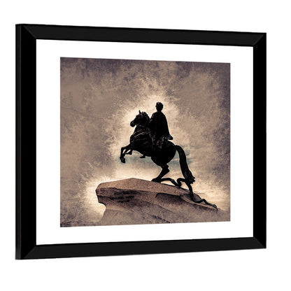 Bronze Horseman Monument, Saint Petersburg Wall Art