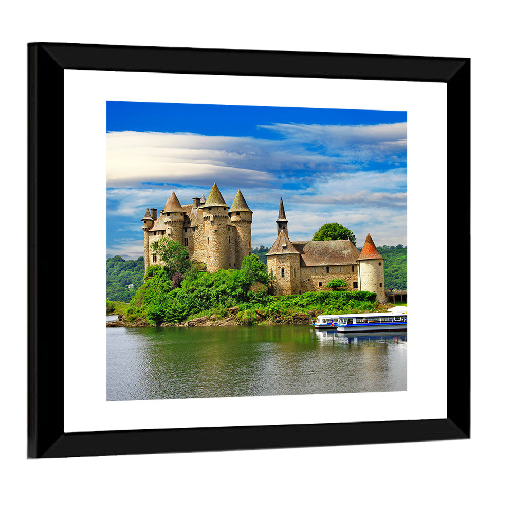 Château De La Roche Jagu, Lanleff France Wall Art