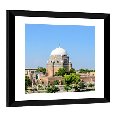 Shah Rukn-e-alam Tomb, Multan Wall Art