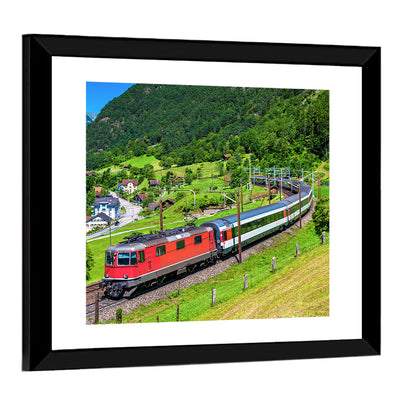 Gotthard Railway Tunnel Wall Art